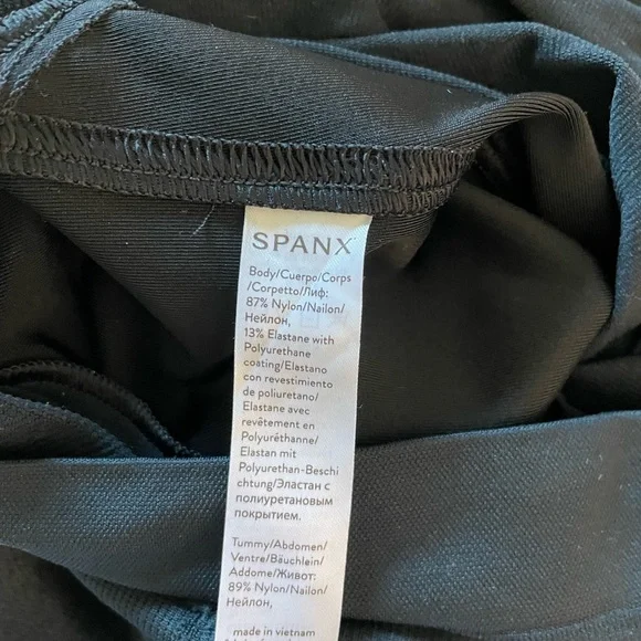 Spanx Mama Faux Leather Maternity Leggings Size Small - Picture 8 of 10